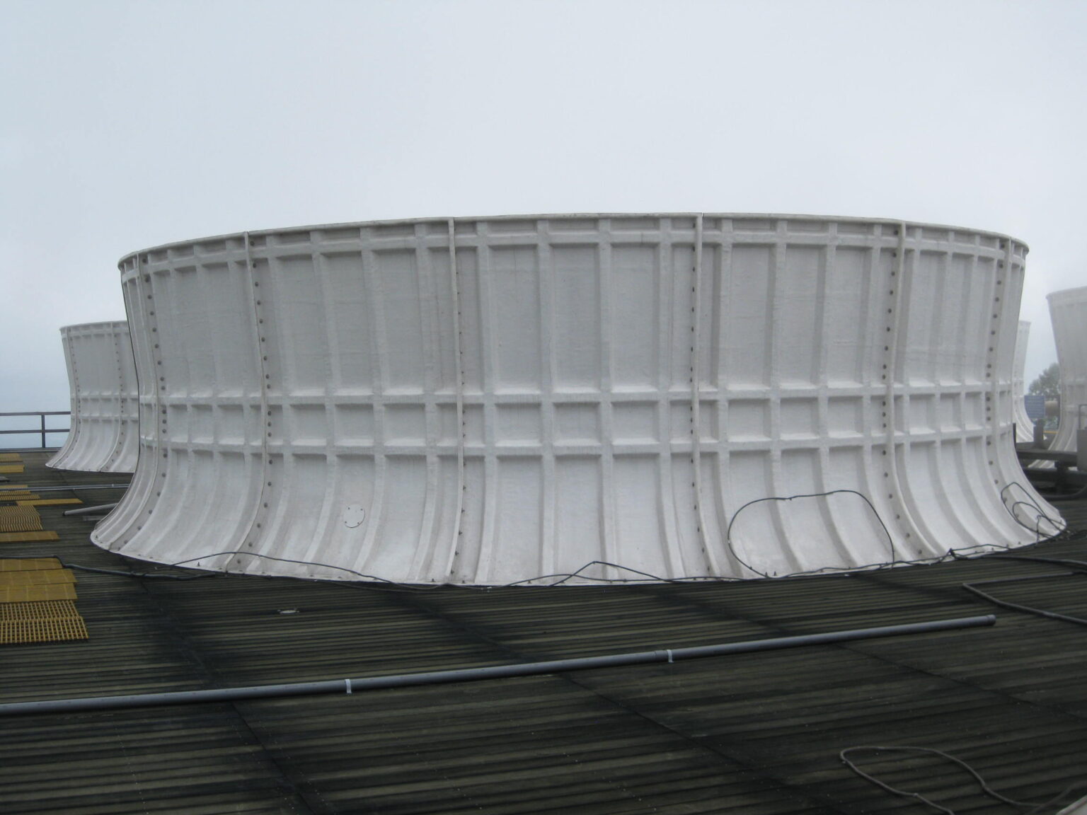 Steel Rising Block With Fan Cooling tower fan stack replacment