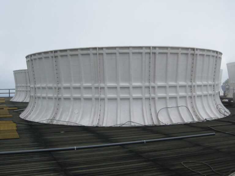 Cooling tower fan stack replacment