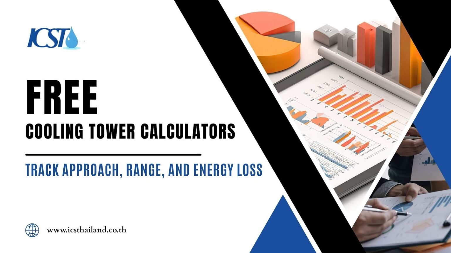 Free Cooling Tower Calculators: Track Approach, Range, and Energy Loss ...