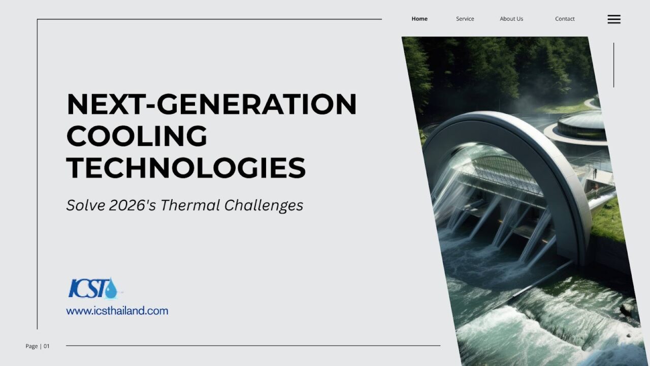 Next-Generation Cooling Technologies for 2026 Challenges - ICS - Thailand