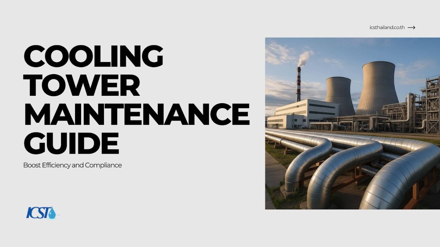 Cooling Tower Maintenance Guide: Boost Efficiency in 2026 - ICS - Thailand