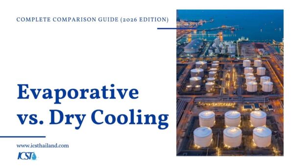 evaporative vs dry cooling