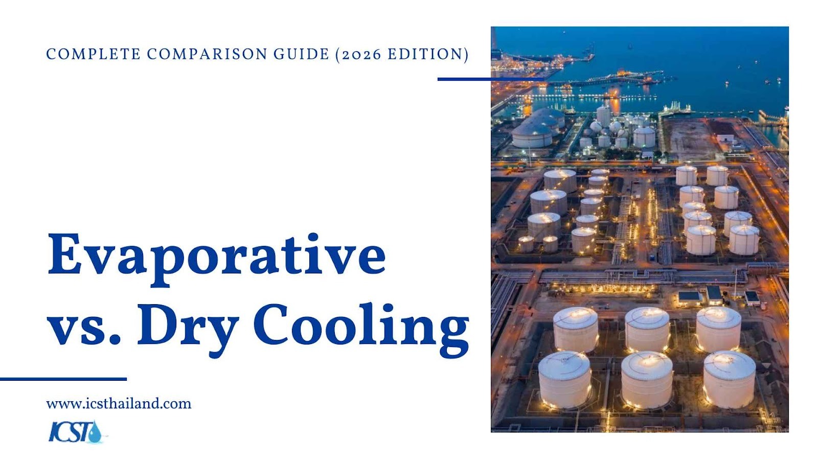 evaporative vs dry cooling