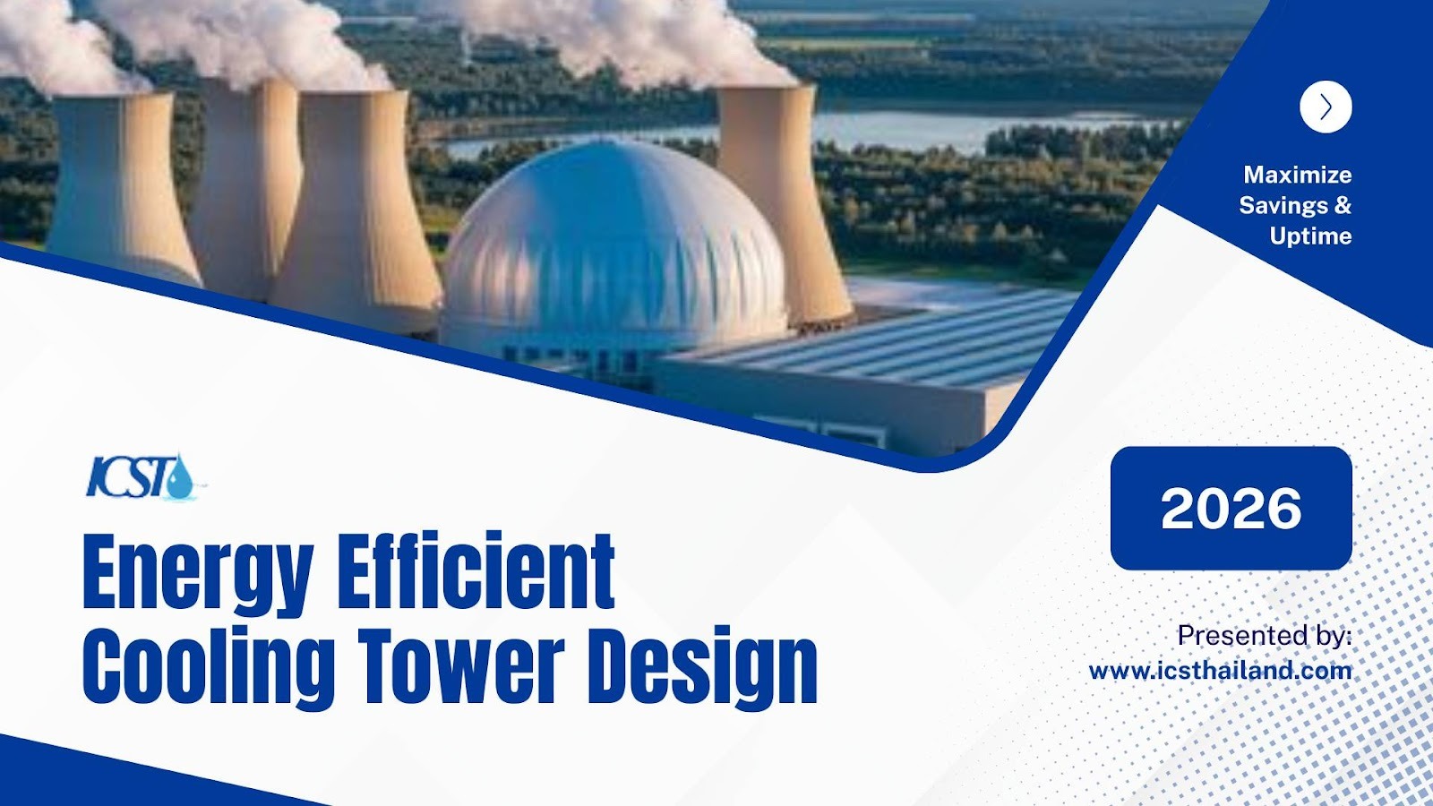 energy efficient cooling tower design