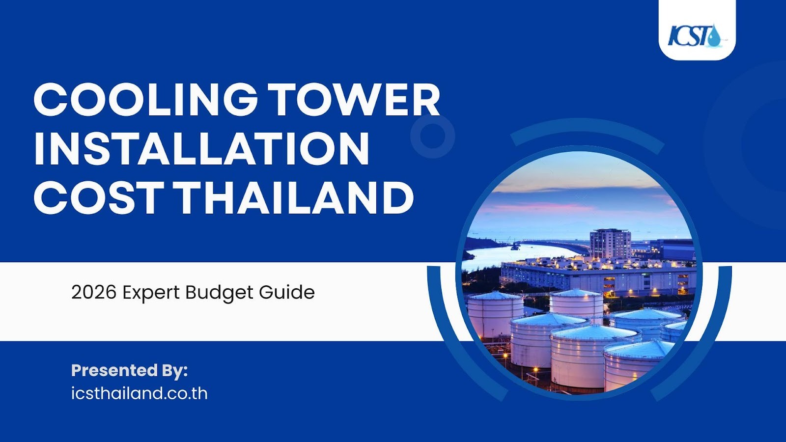 cooling tower installation cost thailand
