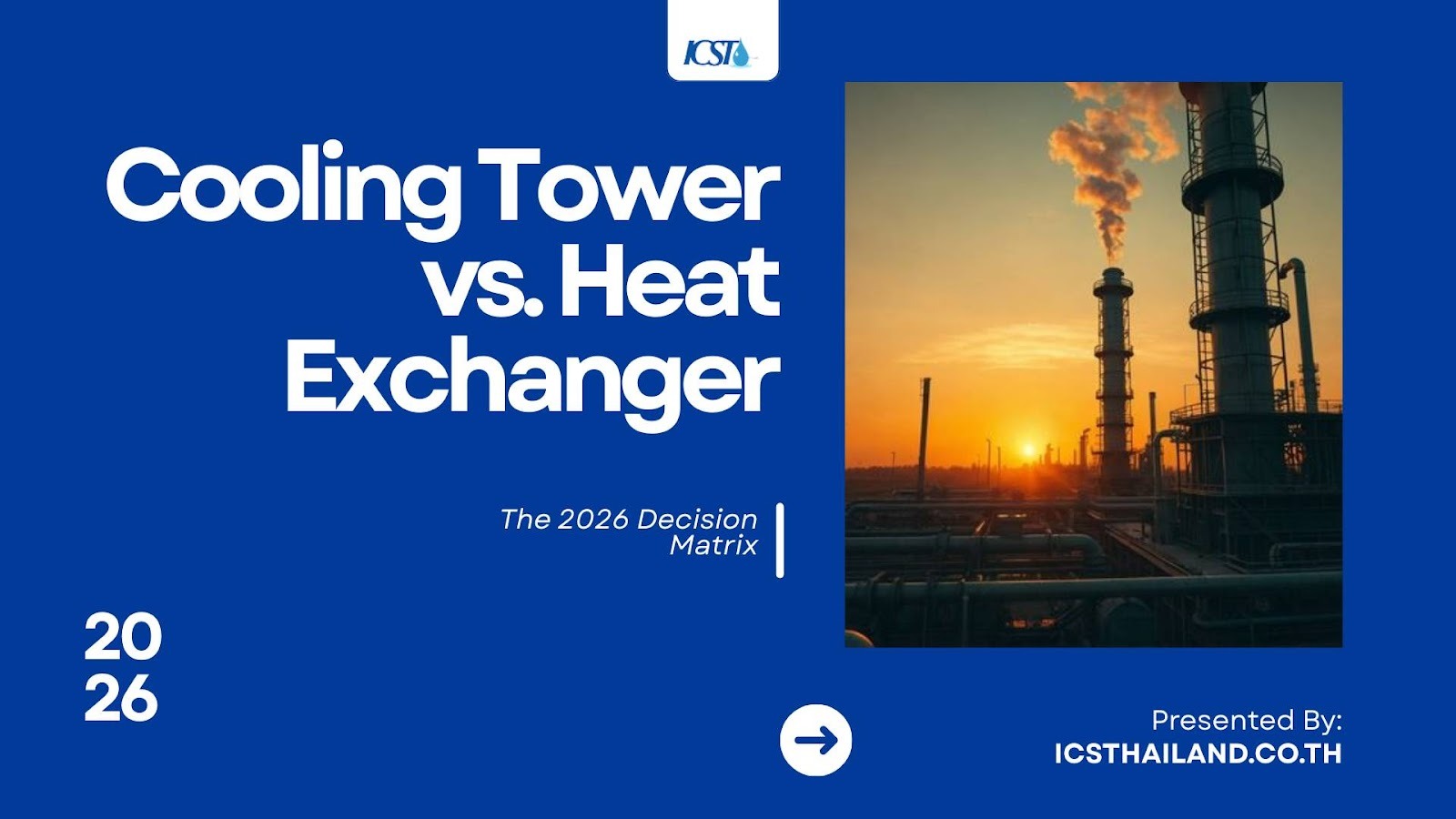 cooling tower vs heat exchanger