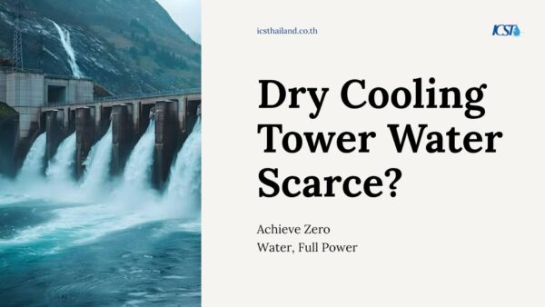 dry cooling tower water scarce