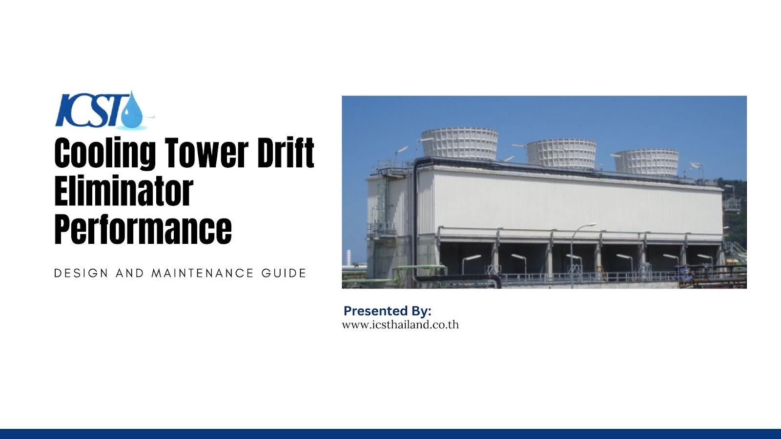 Cooling Tower Drift Eliminator Performance
