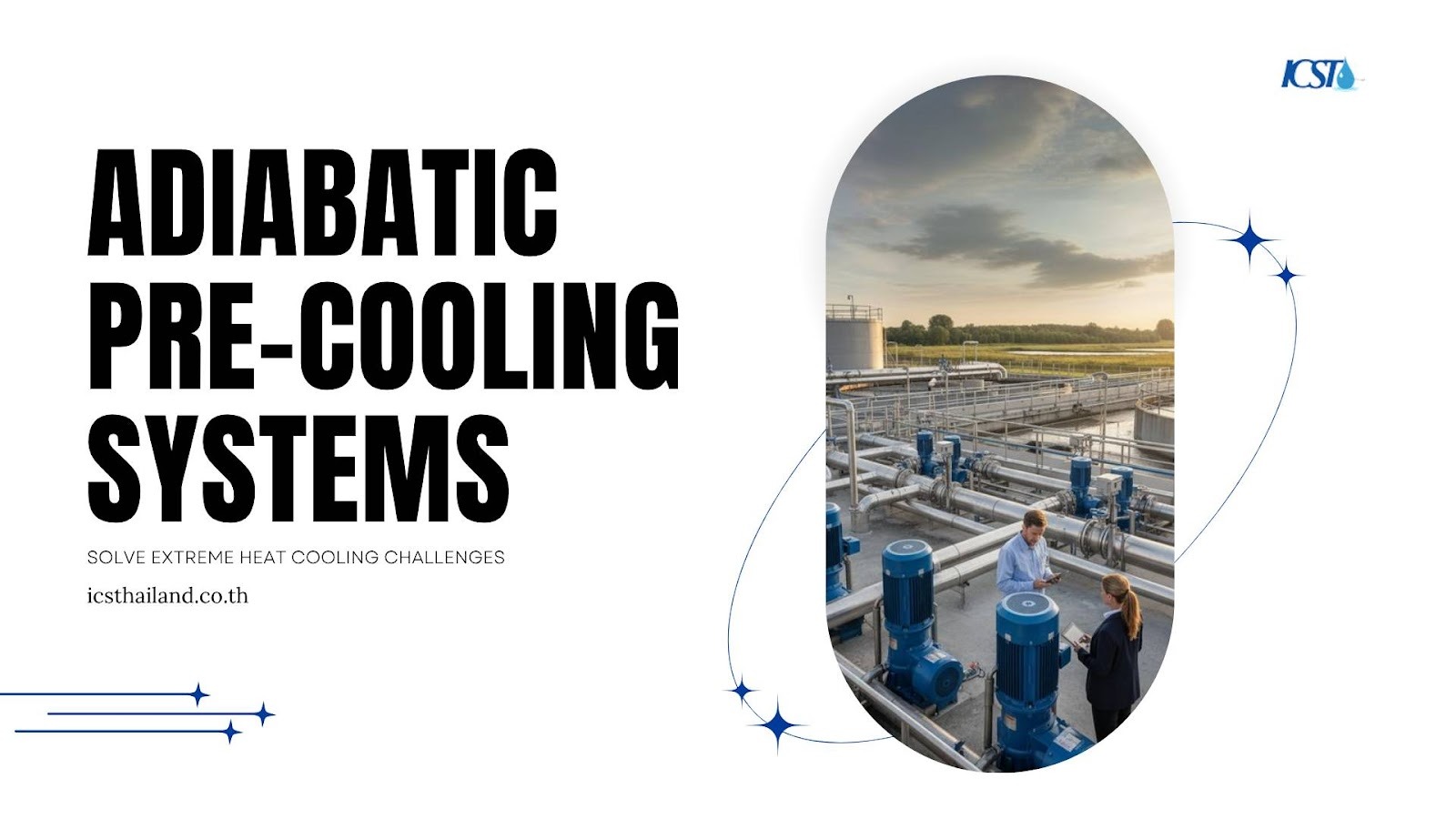 adiabatic pre-cooling systems