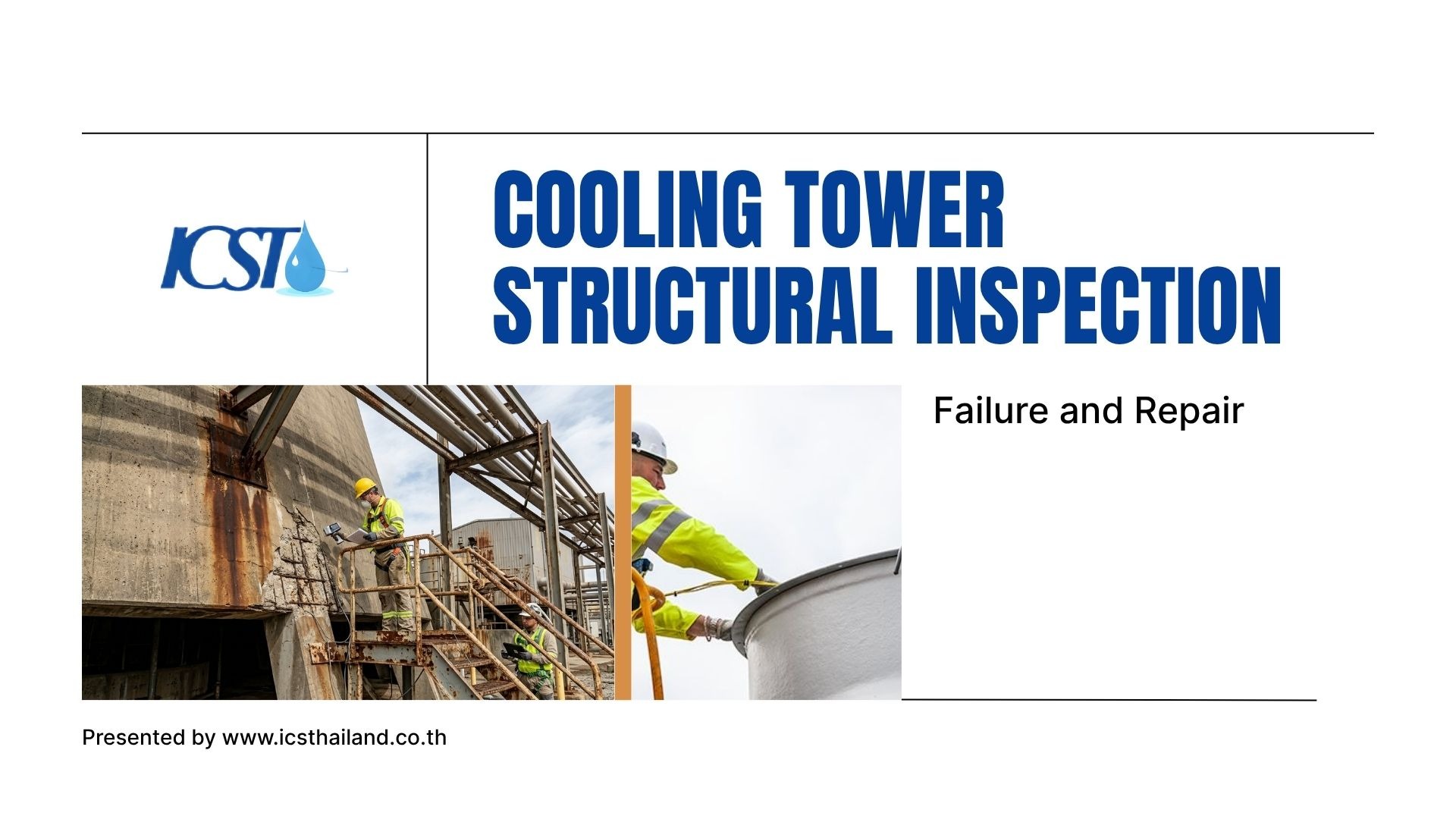 cooling tower structural inspection