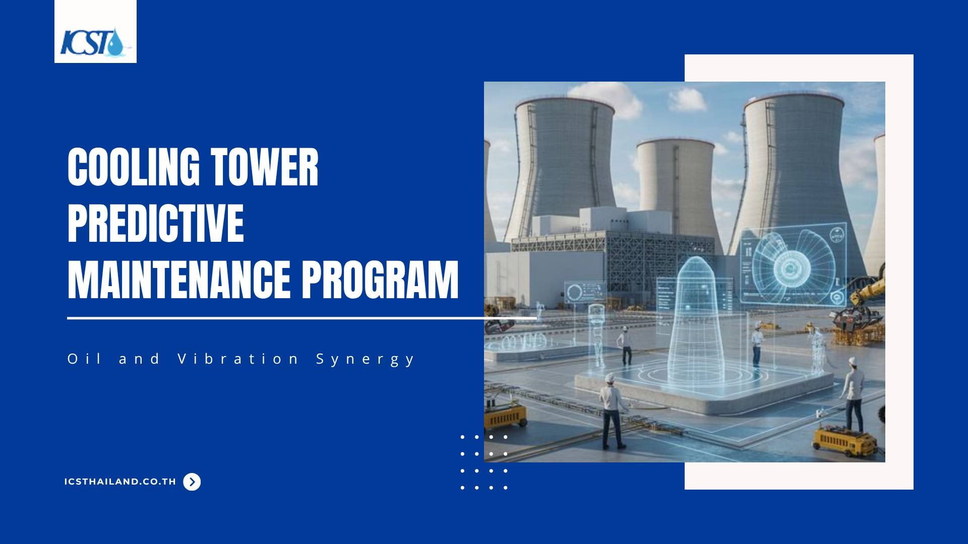 cooling tower predictive maintenance program