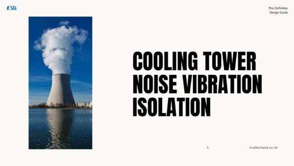 cooling tower noise vibration isolation cooling tower noise vibration isolation